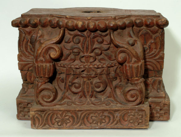 Rajastani Wooden Pedestal