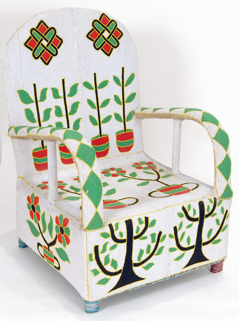 Yoruba Beaded Throne