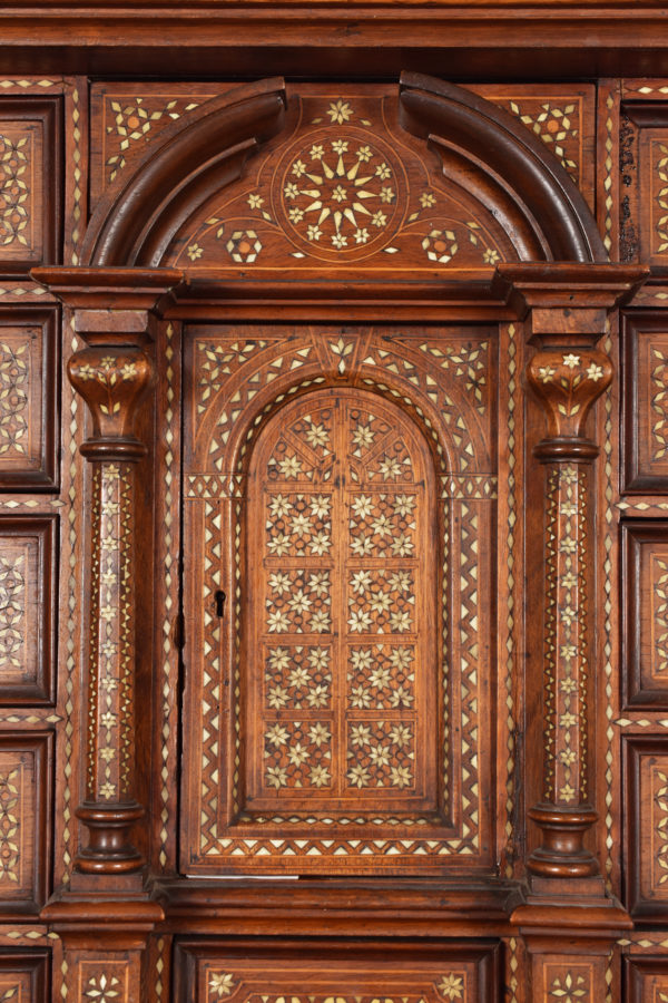 Ivory Inlaid Cabinet