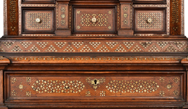 Ivory Inlaid Cabinet