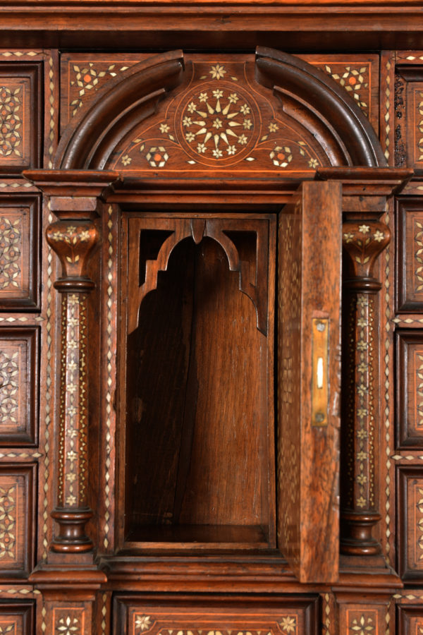 Ivory Inlaid Cabinet