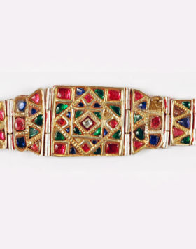 Gilt Silver Kangan Bracelet Pakistan