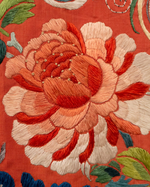 Front Floral Embroidery Macro