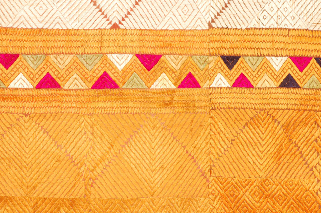 Phulkari with Ivory Field