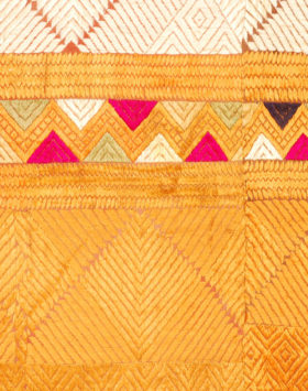 Phulkari with Ivory Field