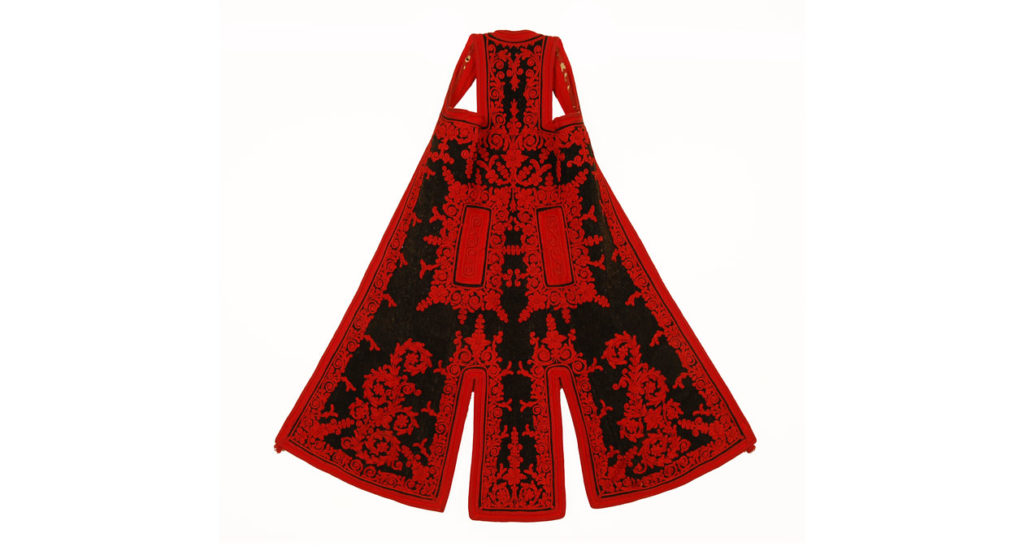 19th Century Long Wool Albanian Vest
