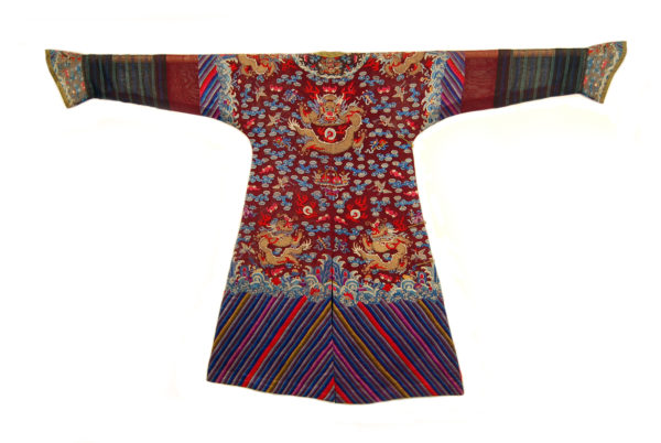 Embroidered Gauze Robe