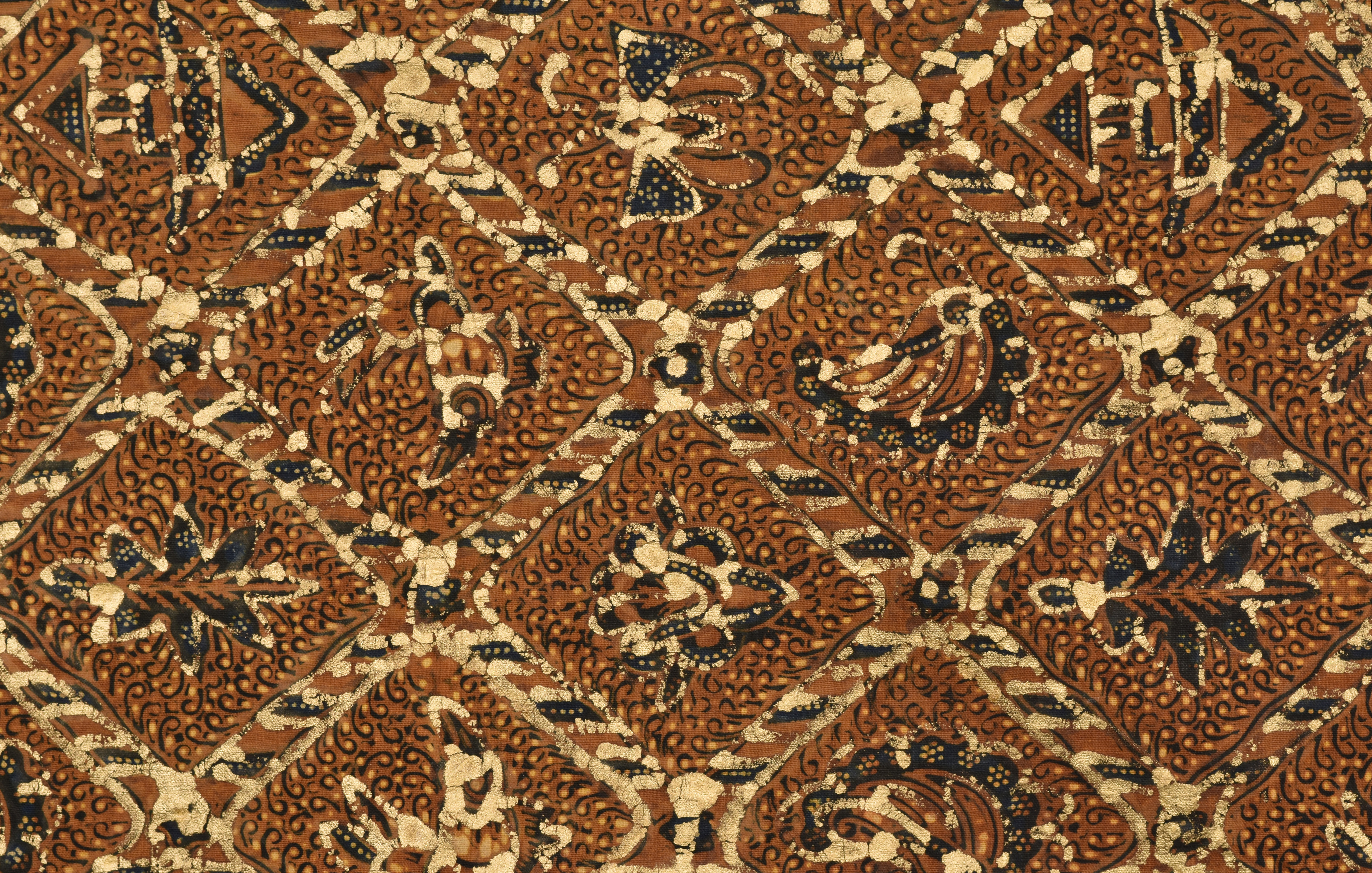Prada Gilt Batik Sarajo Antique Textiles