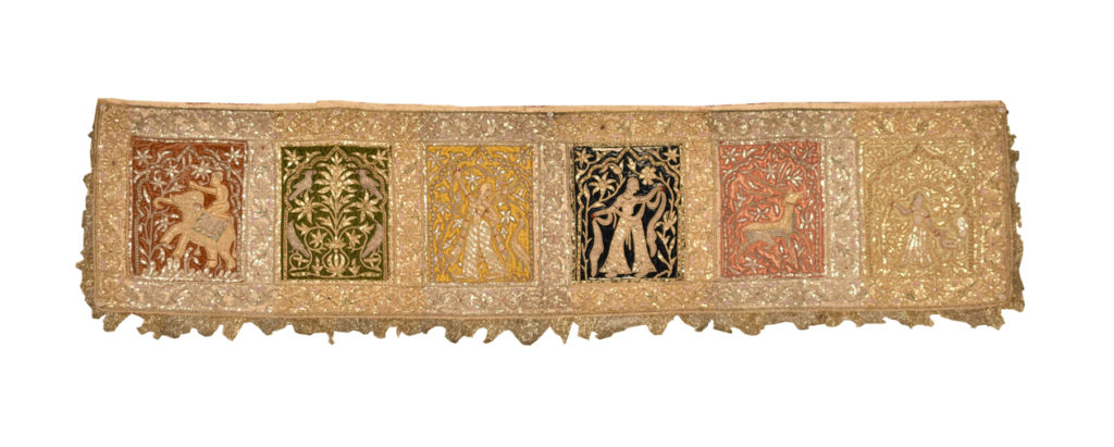 Pictorial Zari Panel