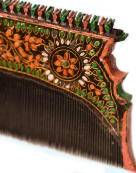 Carved Indian Comb