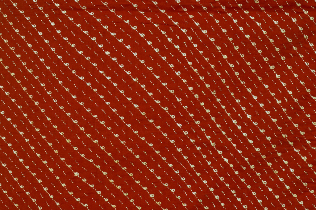 Red and White Phulkari