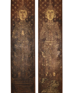 Wooden Buddha Panels