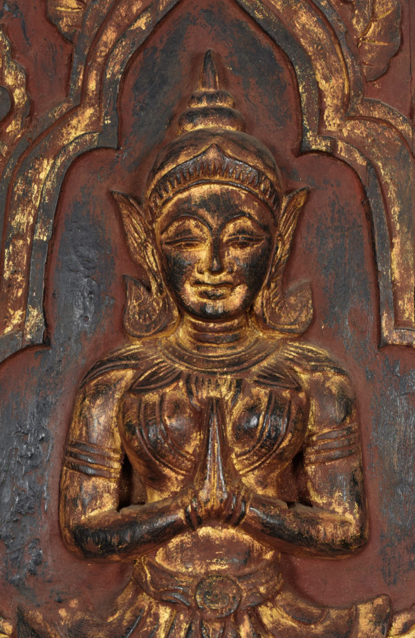 Carved Buddha Doors