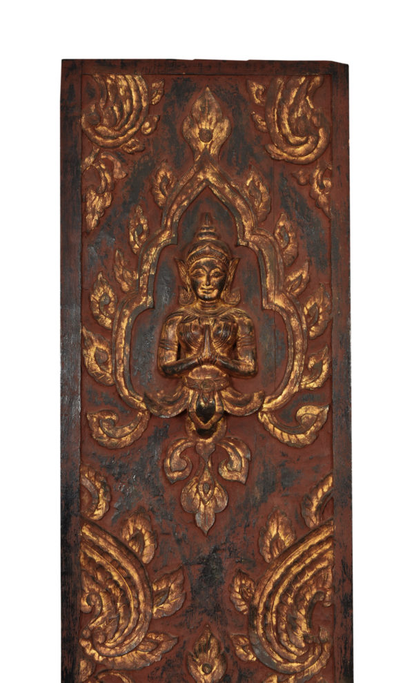 Carved Buddha Doors