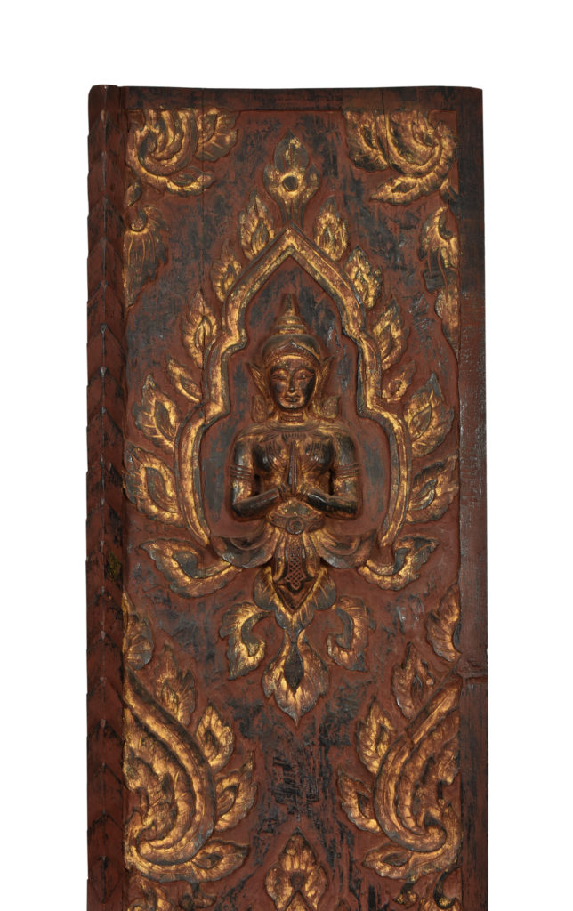 Carved Buddha Doors