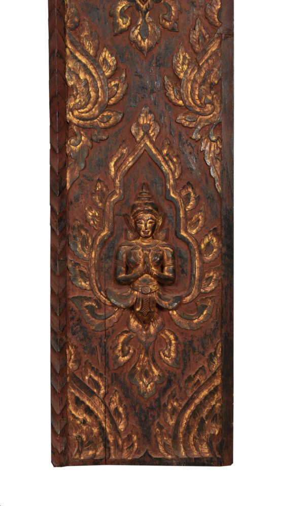 Carved Buddha Doors