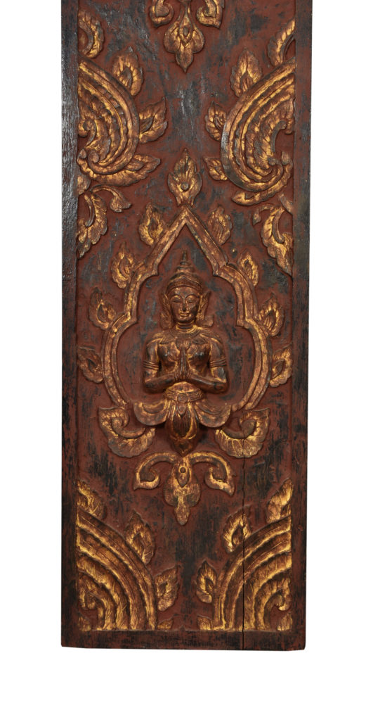 Carved Buddha Doors