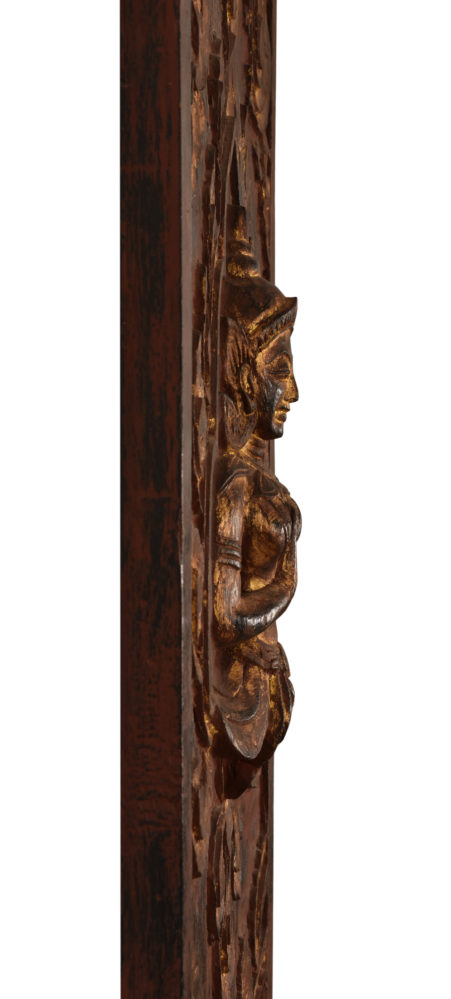 Carved Buddha Doors