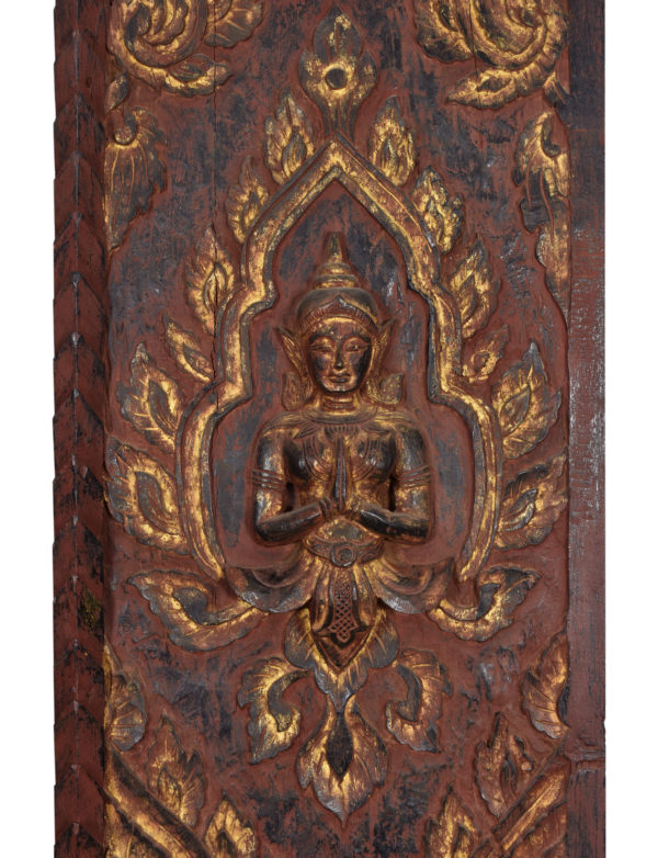 Carved Buddha Doors