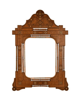 Marquetry Mirror Frame