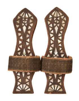 Ottoman Wooded Stilt Shoes