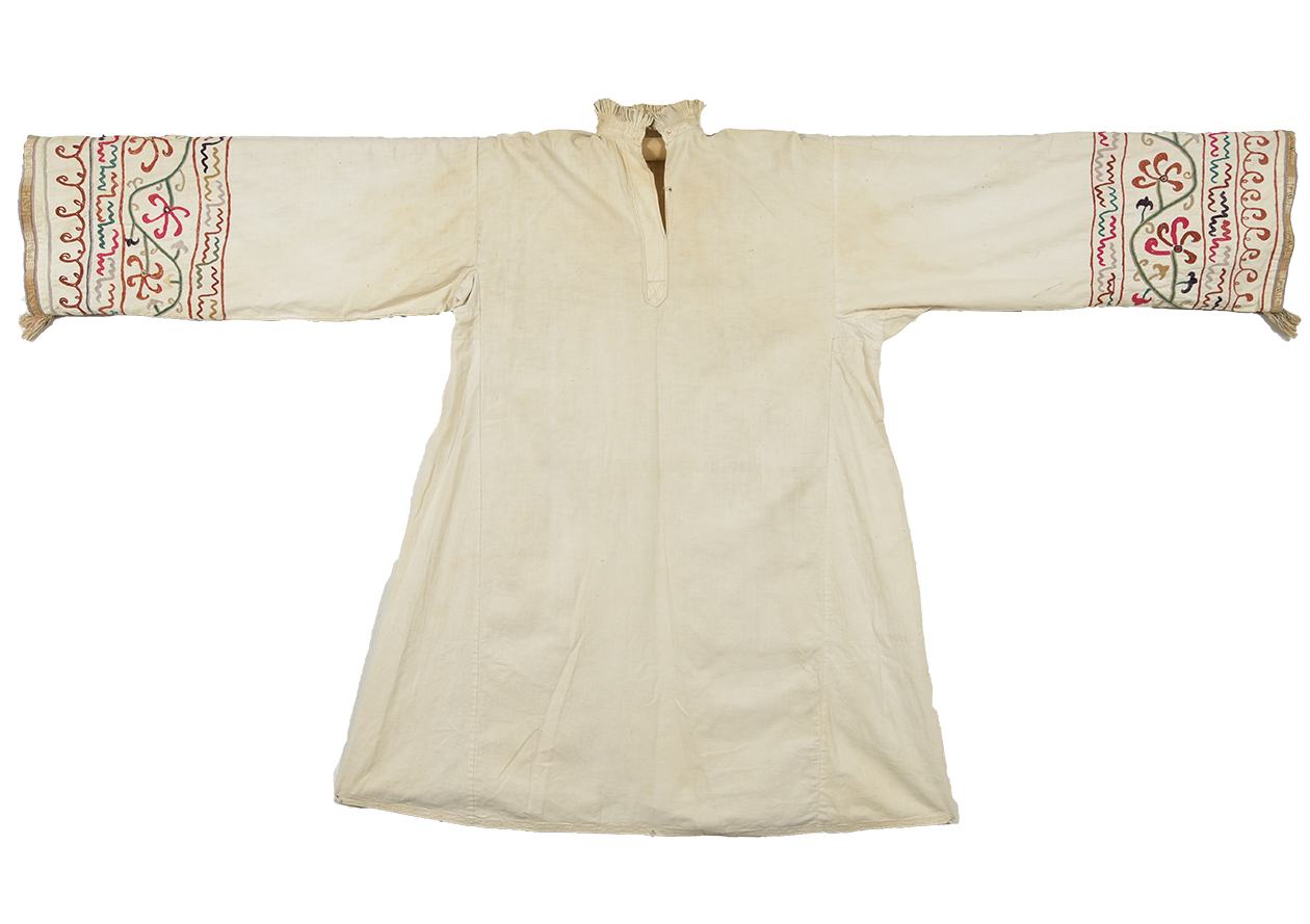 Silk Ikat Chapan with Undergarment | Sarajo