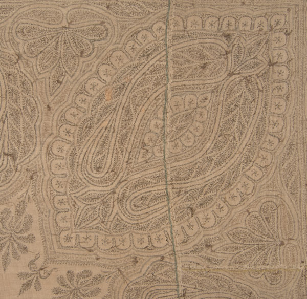 Reverse of Embroidery Detail