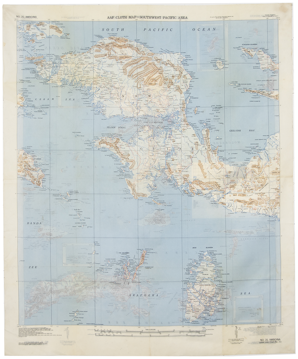 Silk Escape and Evasion Map Pacific) |