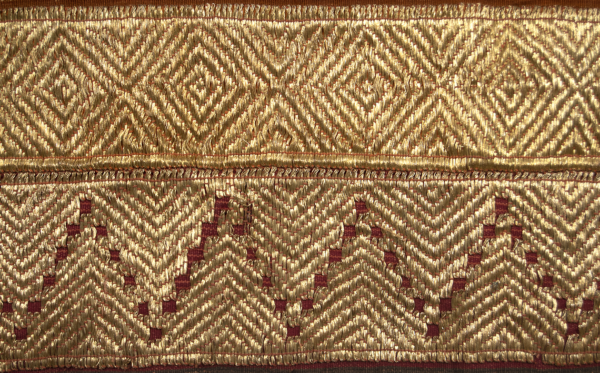 Gold Threading Detail