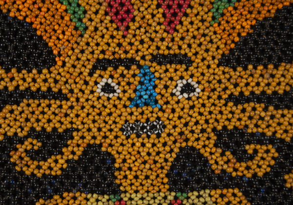 Detail of Face and Beading