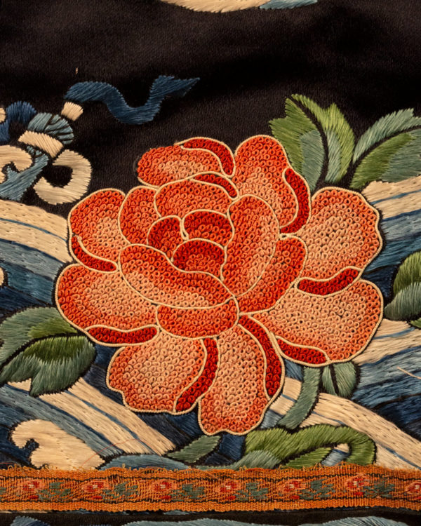 Front Floral Embroidery Detail