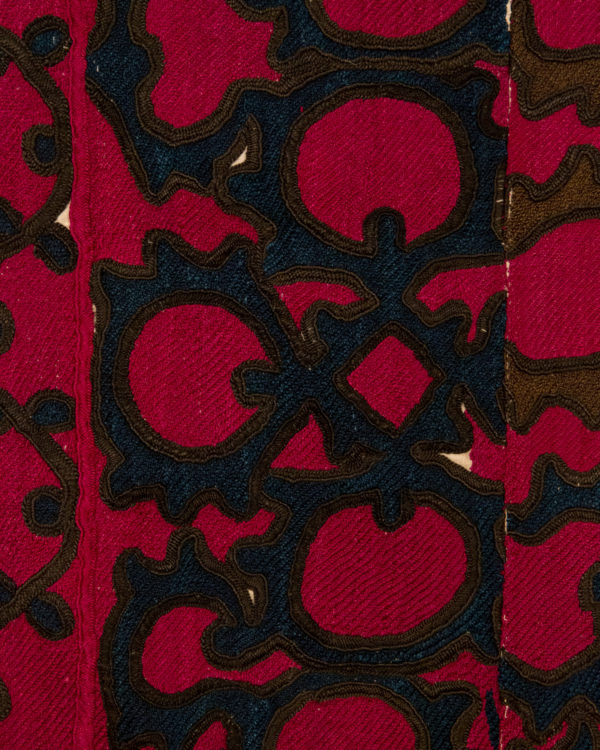 Front Navy colored Embroidery detail
