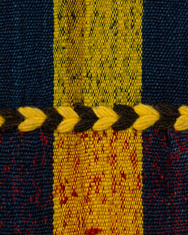 Back Embroidery & Weave Macro detail