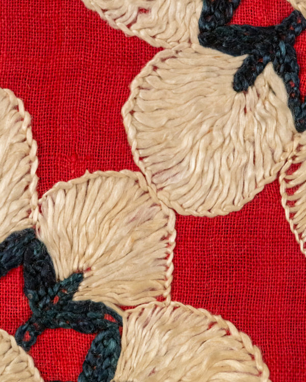 Front Embroidery Ground Macro Detail