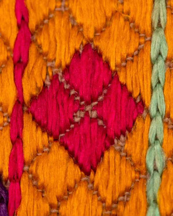 Front Embroidery Macro Detail