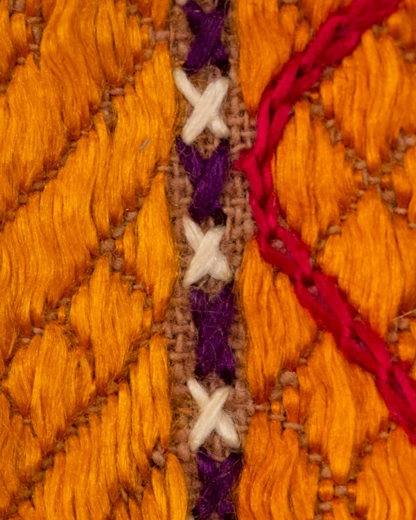 Front Embroidery Macro Detail